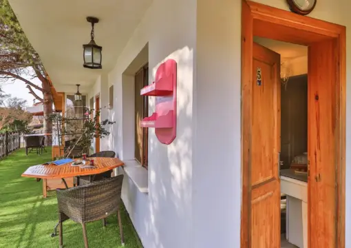 Çift Kişilik Nehir Manzaralı ve Şömineli Oda